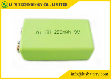9V 280mahプリズムNimh電池6F22 9v電池のnimhの充電電池9v