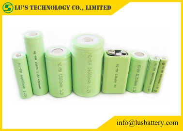 NIMH 1.2 Vの充電電池のパック、9ボルトのニッケル金属水素化合物電池