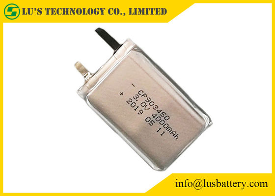 Limno2 CP903450の非再充電可能なリチウム電池4000mah 3.0vの薄いリチウム細胞