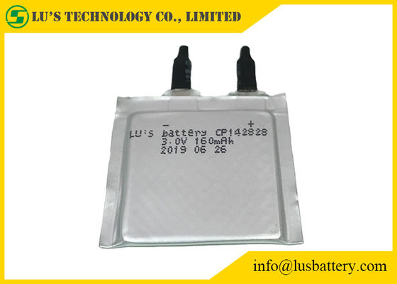 CP142828地下鉄カードのための薄いLimno2電池の3V 150mah薄いリチウム電池