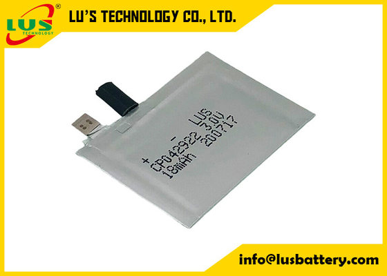 スマート カードのための非汚染の超薄い電池CP042922 3V 18mAh