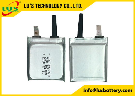 適用範囲が広いリチウム マンガンCPシリーズ超薄い電池CP502530 3.0ボルト