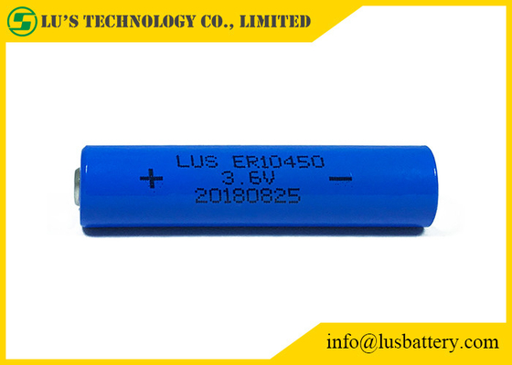 ER10450 3.6V 700mAh AAAのリチウムSocl2電池スマートなロックの非充電電池