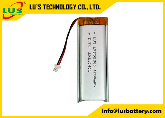 理性的なプロジェクターのための極度の薄いポリマー リチウム電池 PL952360 3.7V Liion 電池