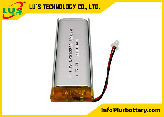 LP642573リモート・コントロールおもちゃのための再充電可能なリチウム ポリマー電池3.7v 1250mah