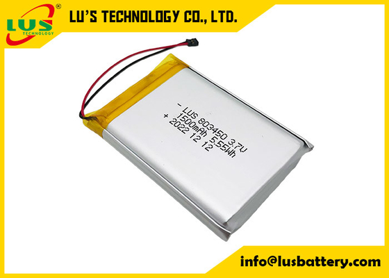 LP083450 Lipoの袋の細胞3.7V 1500mAh再充電可能な李ポリマー電池