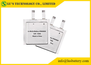カスタマイズされたリチウム電池3.0vの超薄い細胞CPシリーズ適用範囲が広いlimno2電池