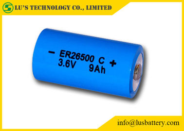 第一次Batteires ER26500のリチウム電池Cのサイズ3.6 Vのリチウム電池9000mAh 3.6v電池