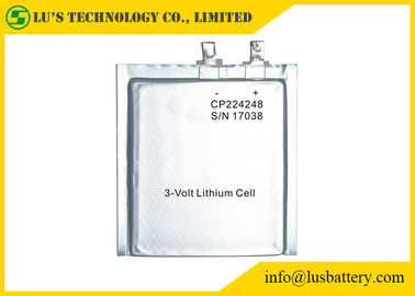 CP224248リチウム電池3.0V 850MAHは超電池3vの薄い細胞を細くする