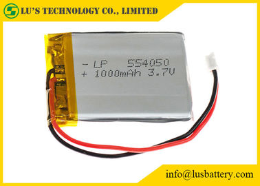 1000mahエムピー・スリー/MP4プレーヤー/車GPSのための再充電可能なリチウム ポリマー電池3.7v LP554050のリチウム電池