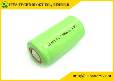 SCは円柱金属の水素化合物1.2 Vの充電電池3000mahのリチウムにニッケルを被せます