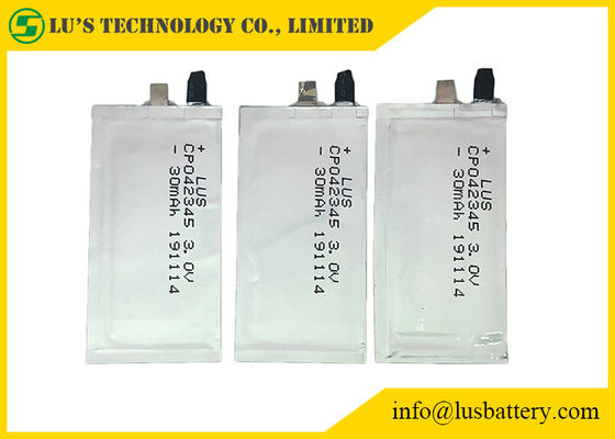 スマート カード3.0V 30mAh Limno2のリチウム電池CP042345