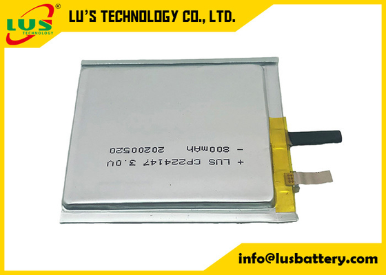 LiMnO2 RFIDの超薄い細胞3V CP224147電池3V 800mAhは専門にした