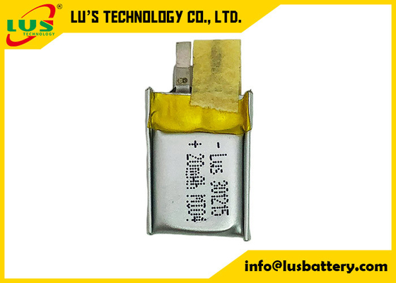 8mah - 200mah 3.7vのリチウム ポリマー電池PL301215 Lipoの小さい電池LP301215