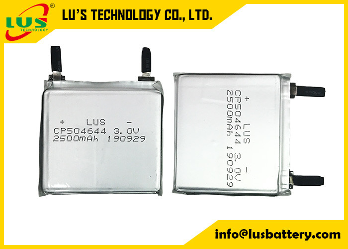 CP504644 IOT プロダクトのための一次リチウム電池 3V 2500mAh 超薄い電池