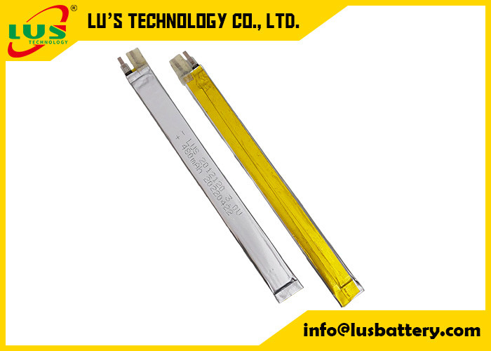 再充電可能な極度の狭い Li Po の細胞 CP2012120 480mah の一次リチウム電池 3 ボルト