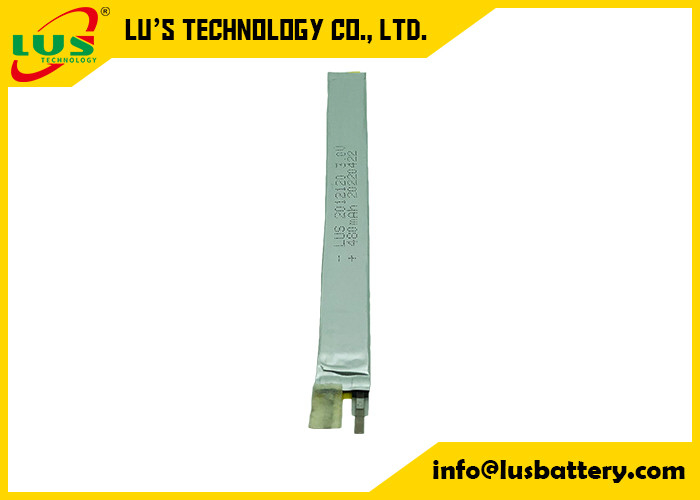 再充電可能な極度の狭い Li Po の細胞 CP2012120 480mah の一次リチウム電池 3 ボルト