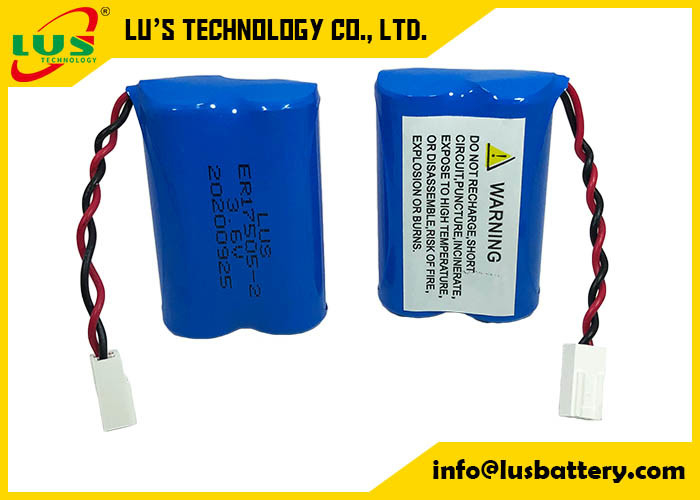 ER17505 3.6V リチウム塩化チオニル電池 6800mah サイズ A リチウム電池