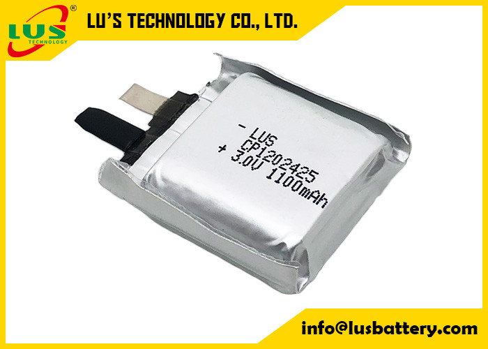 1100mAh LiMnO2電池CP1202425 3vのRTLSプロダクトのための高温塗布電池