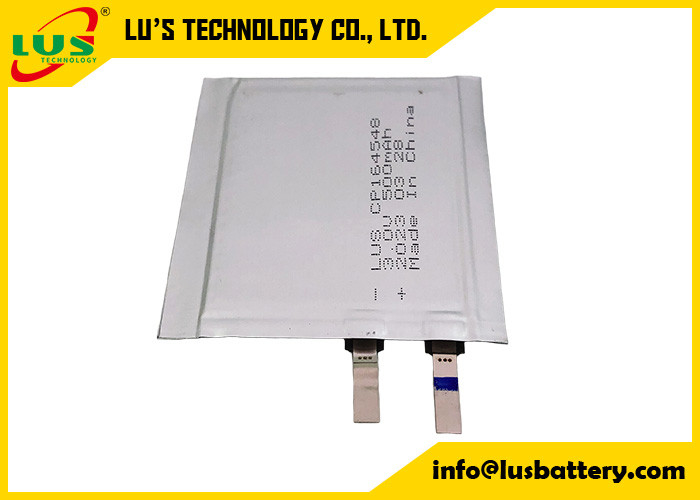 CP164548 3.0V 700mAh 厚さ 1.6mm 薄いバッテリー 特殊なリチウムマンガンセル 164548 CP164848