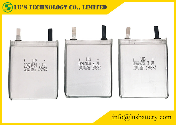 CP603956 3v 3200mAh ポスマシン用のプライマリ超薄型リムノ2電池 LiMnO2超薄型電池 3V CP603956電池