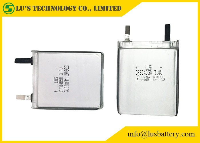 CP603956 3v 3200mAh ポスマシン用のプライマリ超薄型リムノ2電池 LiMnO2超薄型電池 3V CP603956電池