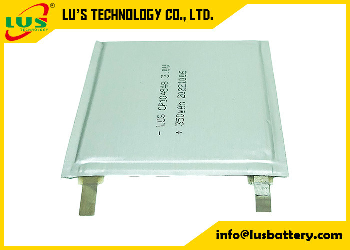 CP104848 3.0V 400mAh リムノ2 超薄型 リムノ2 フラット リチウム バッテリー 104848