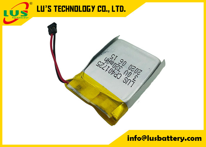 CP401825 ポリマーバッテリー 3.0V 320mah Li MnO2 超薄膜バッテリー CP401725 追跡用のフラットバッテリー