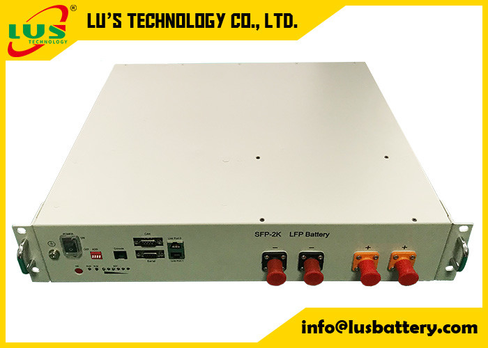 48V 100ah LiFePO4 リチウムイオン電池 通信基地局のためのバックアップ電源 50ah-100ah LiFePO4電池