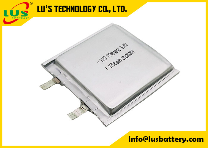 3V リチウム電池 超スリム電池 1700mAh CP404040 リチウム金属電池セル