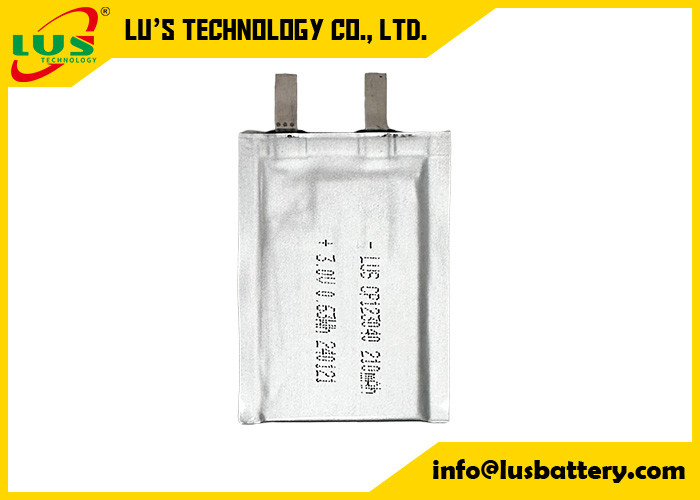 Cp123040 超薄型プライマリリチウム電池 3.0 ボルト 210mAh Li-Mno2電池 パーソナライズ