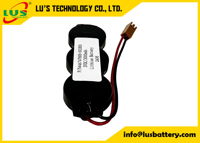 P/N44A747665-001R03 3VDC 3000mah リチウム電池 CR2477-3P コインセル電池パック OEM