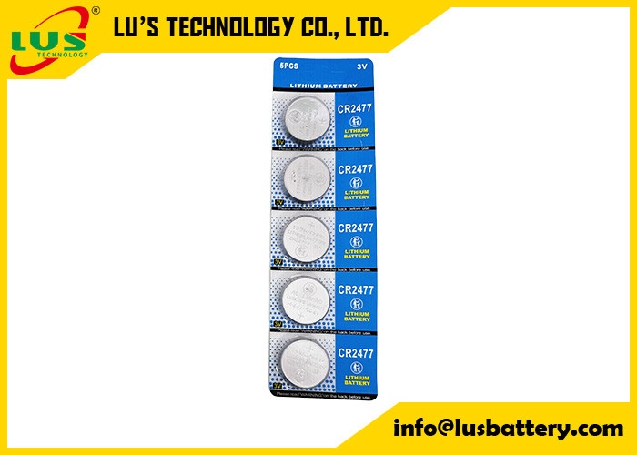CR2477 3V リチウム電池 CR2477-T5 バッテリー 3.0V リチウム PLC バッテリー 1100mah の交換