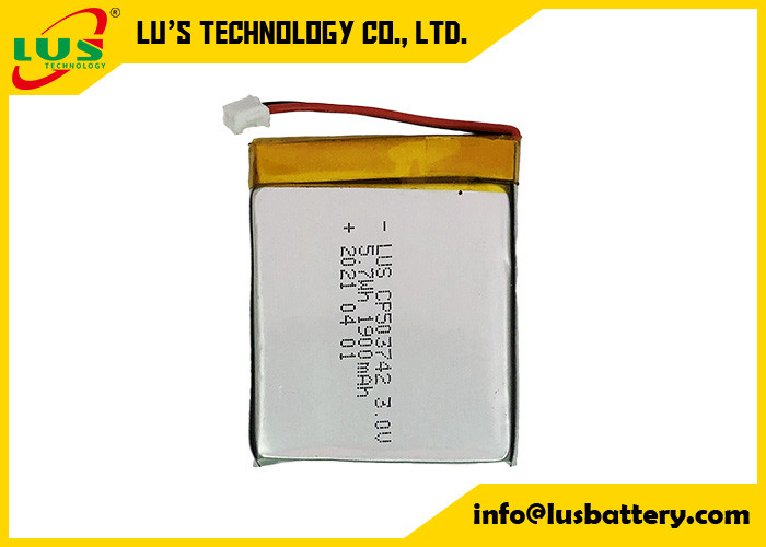 CP503742 3V 1900mAh 特殊 薄細胞 リチウム バッテリー 3 ボルト 平面 リチウム バッテリー 3V CP503742