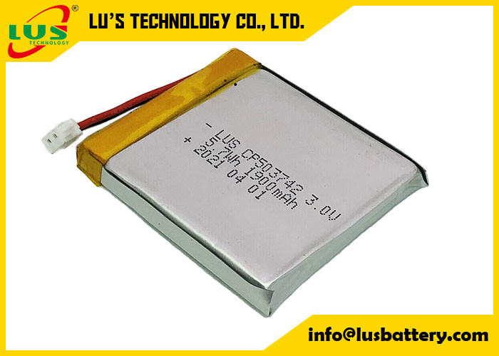 CP503742 3V 1900mAh 特殊 薄細胞 リチウム バッテリー 3 ボルト 平面 リチウム バッテリー 3V CP503742