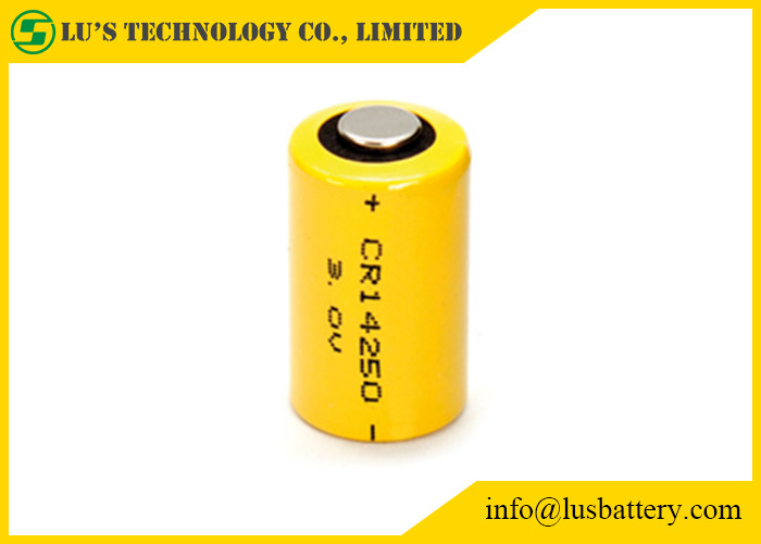 懐中電燈のためのCR14250リチウム電池のサイズ1/2AA 600 mAh CR14250 3Vの使い捨て可能な電池