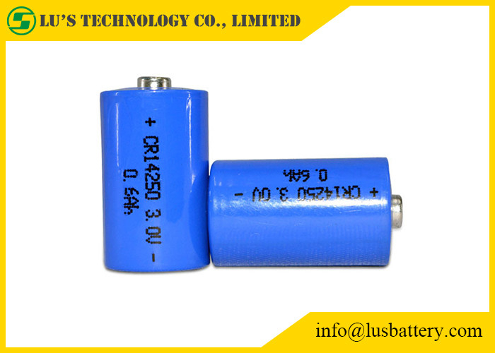 懐中電燈のためのCR14250リチウム電池のサイズ1/2AA 600 mAh CR14250 3Vの使い捨て可能な電池