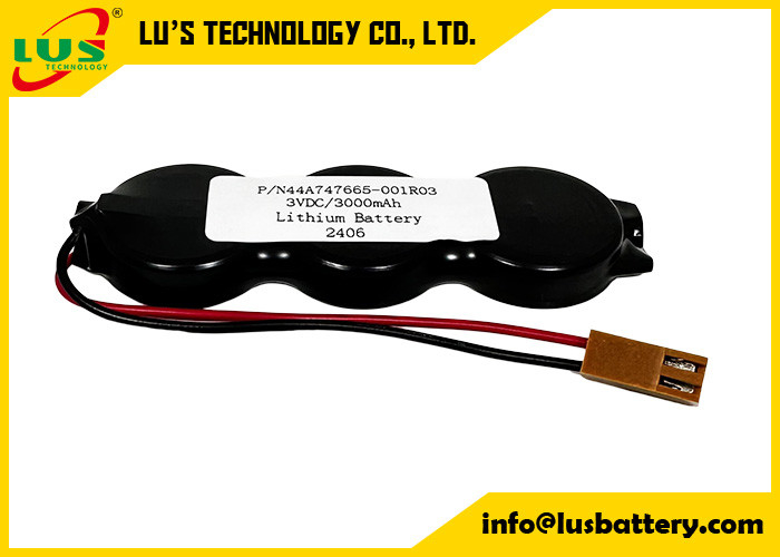 パワーモジュール バッテリー 3PCR2477 3VDC リチウム電池 P/N44A747665-001R03 3000mah 離子電池パック