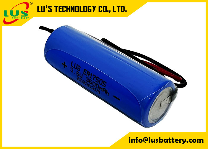 充電できないバッテリー 3600mAh 3.6ボルト ER17505 リチウムチオニル塩化物 バッテリー パーソナライズド端末