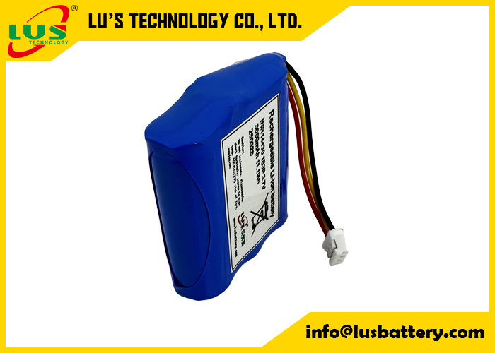 INR14430 3.7V 3000mah リチウムイオン電池 1S3P リチャージ可能なリチウムイオン電池パック オーダーメイド