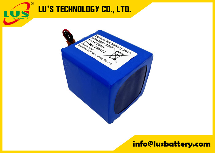 リチウムポリマー電池 3.7V 5000mAh LP955565 3S2P リポバッテリーパック 11ボルト 10AH バッテリー