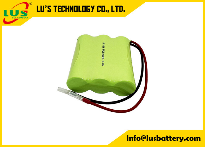 Size AA battery 2500mah 3.6V nimh rechargeable battery OEM nimh battery factory