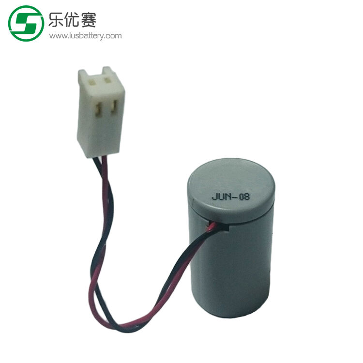 多機能1/2 AA ER14250M使い捨て可能なリチウム電池3.6V 0.75ah 750mah 3.6vの一次電池