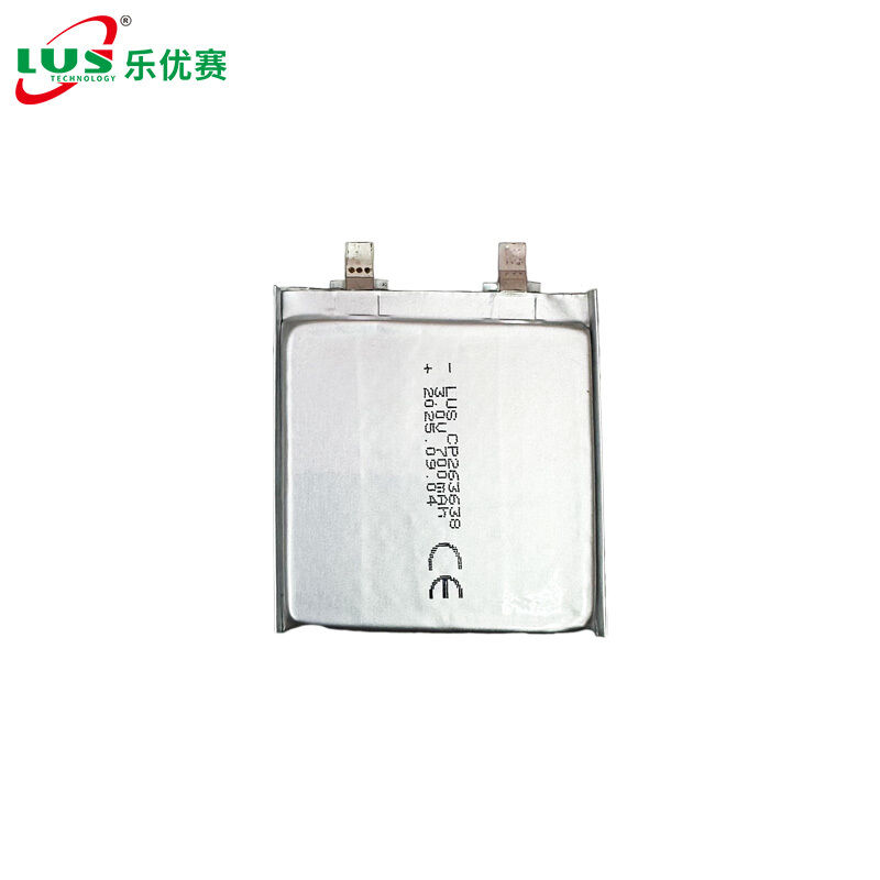 李Mno2超薄い電池3.0v 700mah電池CP263638 3.0vは細胞を薄くします
