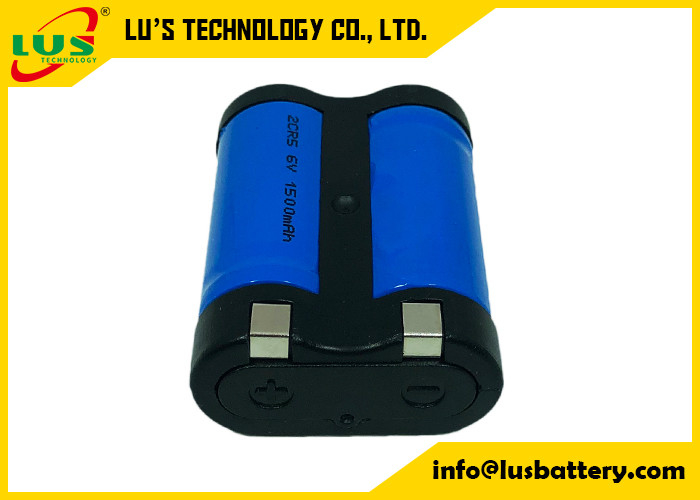 電池6.0ボルトのリチウム電池2CR5 3V 1500mah EL2CR5BP 6v DL245のリチウム カメラ