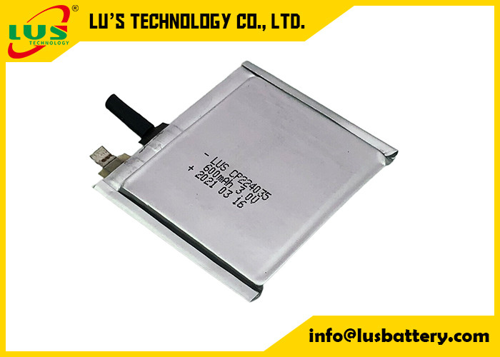 リチウム マンガンのロケータを呼ぶための柔らかいパック電池3.0V 600mah CP224035